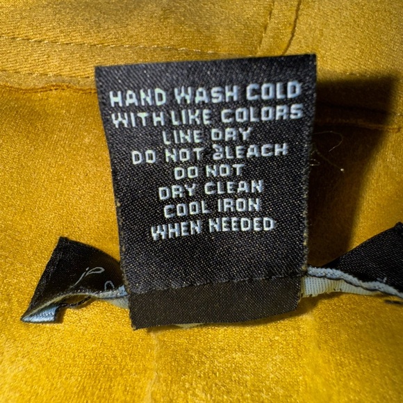 Joan Vass off Yellow Women's Jacket. Super soft! Faux suede. Size small - Picture 3 of 10